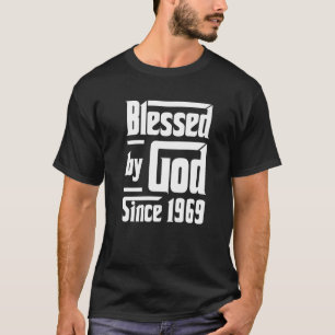 Gud välsigne sedan 1969 53:e födelsedagen Christia T Shirt