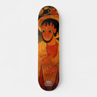 Gud välsigne skateboardet! mini skateboard bräda 18,5 cm