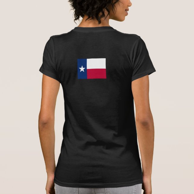 Gud välsigne Texas T-Shirt (Baksida)