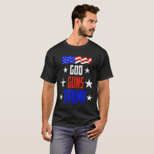 Gud, vapen och trumfT-tröja för trumfservice Tee