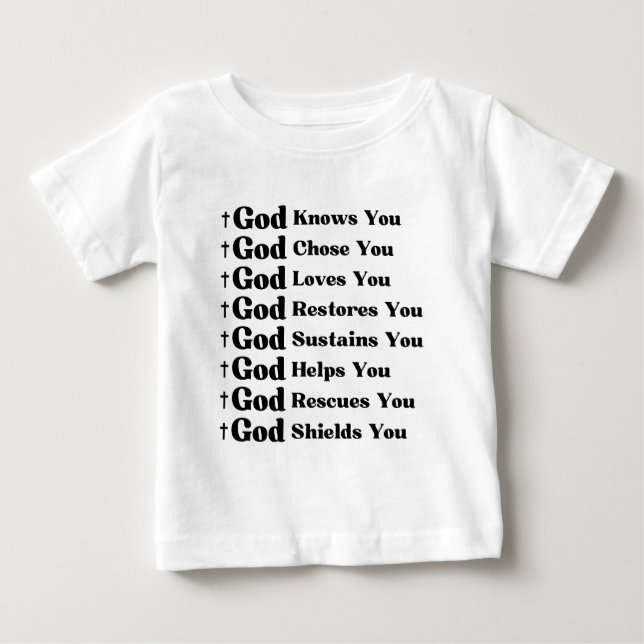 Gud vet dig, Kärlek du, restaurerar och Rädding du T Shirt (Framsida)