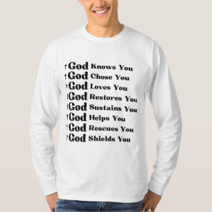 Gud vet dig, Kärlek du, restaurerar och Rädding du T Shirt