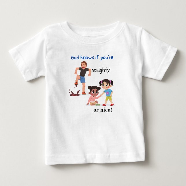 Gud vet t shirt (Framsida)