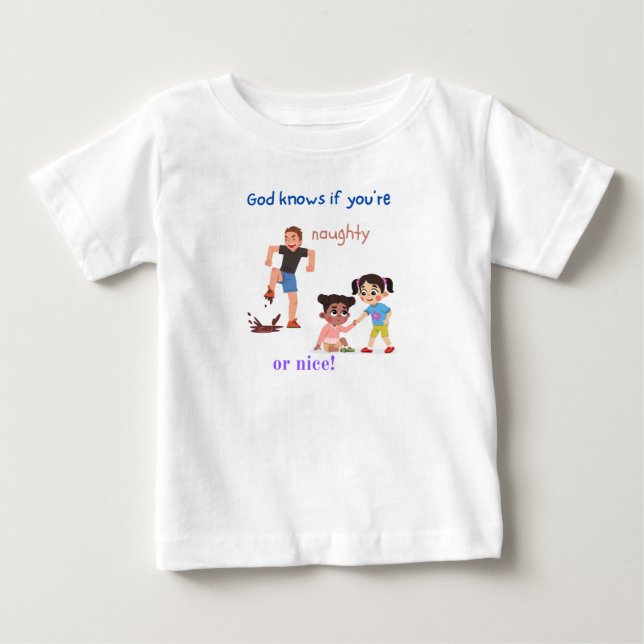 Gud vet t shirt (Framsida)