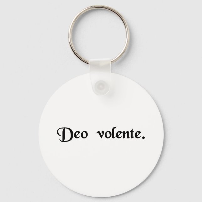 Gud villig nyckelring (Framsida)