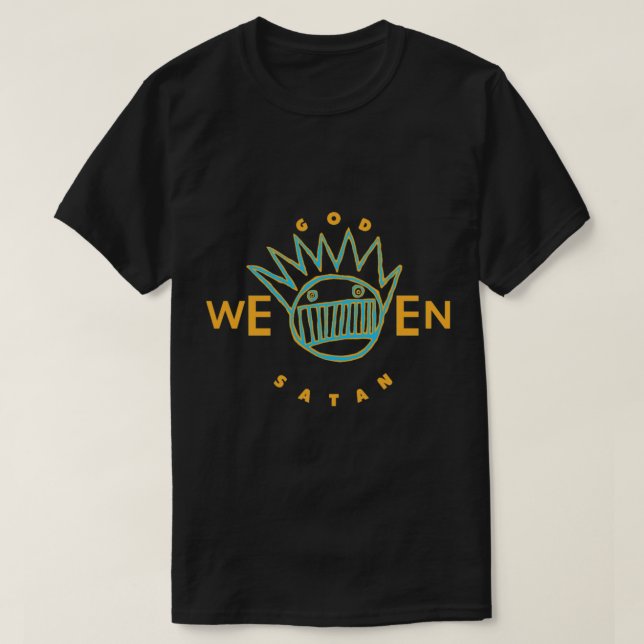 Gud Ween Satan T Shirt (Design framsida)