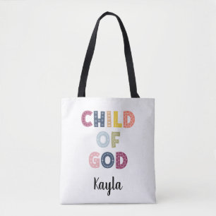 Gud Whimsical Boho Tote Bag Tygkasse
