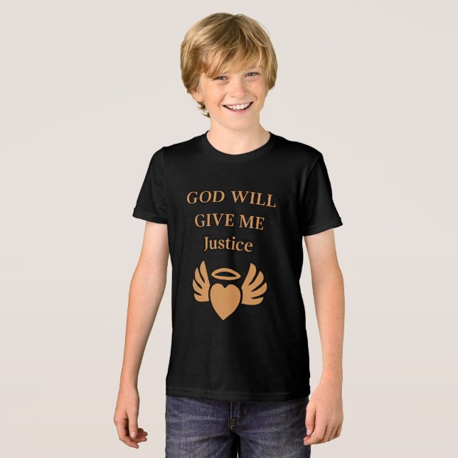 Gud Will Ge Me Justice T Shirt (Framsida Full)