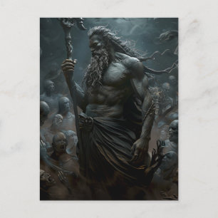 Gudar & Monster - Poseidon Vykort