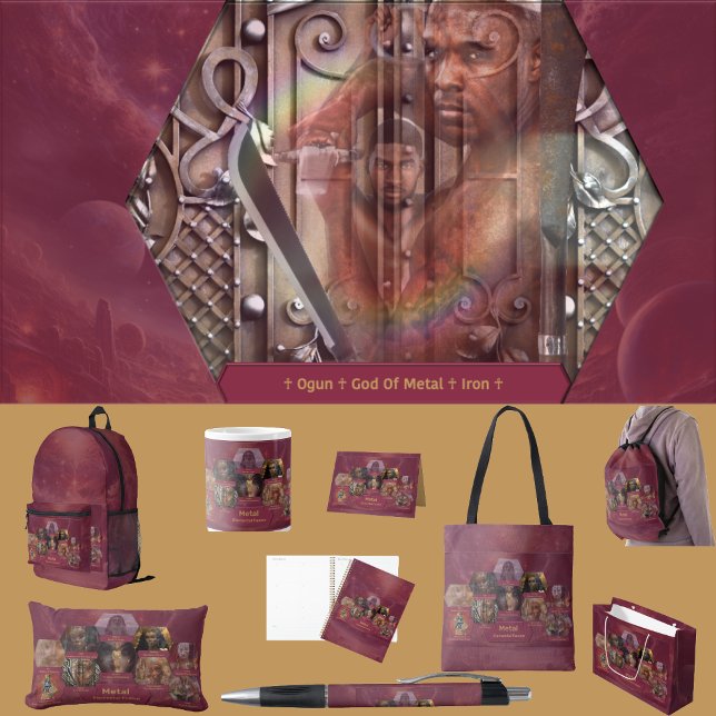 “Gudar och Gudinna av Metal”  (Get the full “Gods + Goddesses Of Metal” collection at: https://bit.ly/OurAncestorsZazzle)