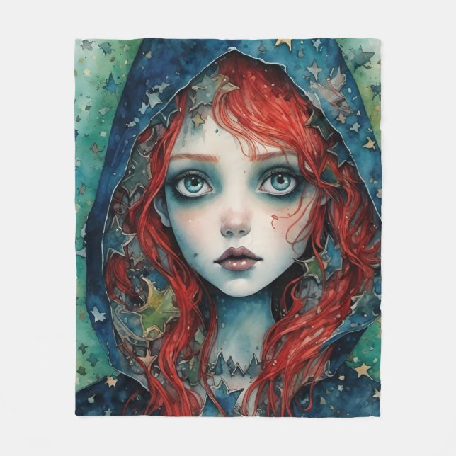 Gudarna med Red Hair Fleecefilt (Framsidan)