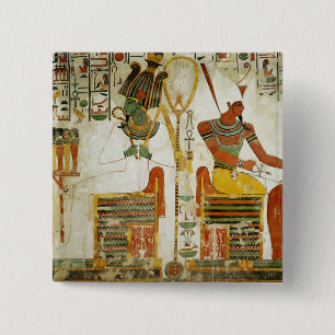 Gudarna Osiris och Atum, från graven av Knapp