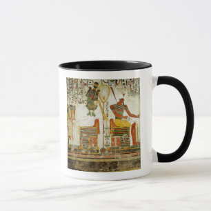 Gudarna Osiris och Atum, från graven av Mugg