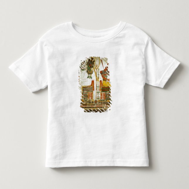 Gudarna Osiris och Atum, från graven av Tee (Framsida)
