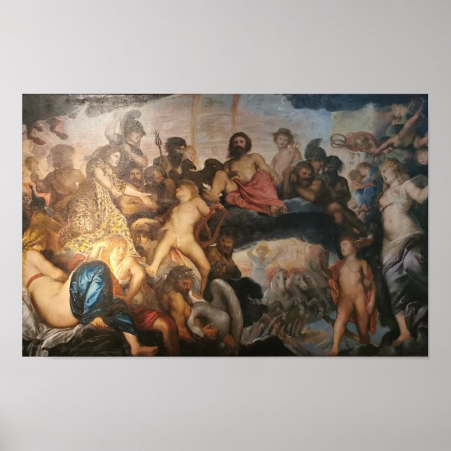 Gudarnas församling  poster (Framsidan)