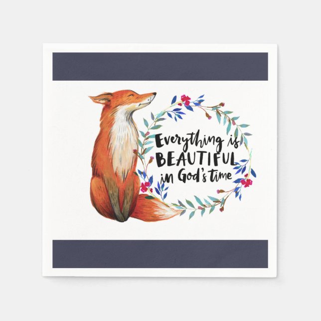 Gudarnas tidsrävar pappersservett (Framsidan)