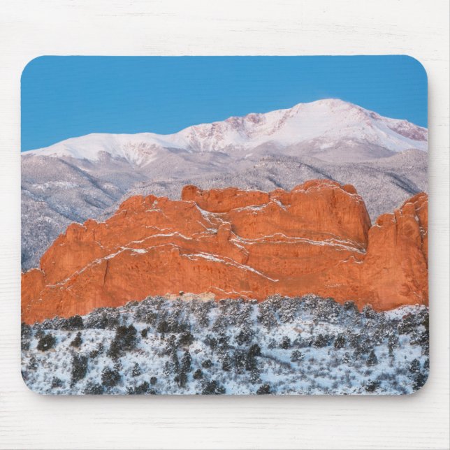Gudarnas trädgård | Pikes Peak, Colorado Musmatta (Framsidan)