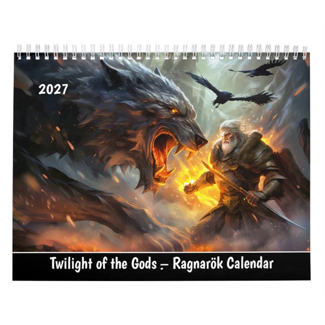 Gudasymringens slut – Ragnarök-kalender Kalender (Omslag)