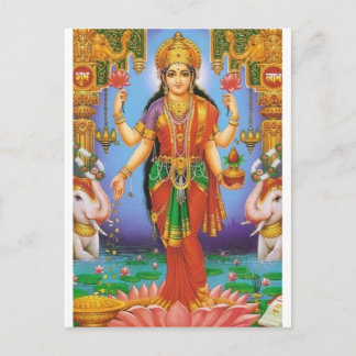 guddes laxshmi vykort