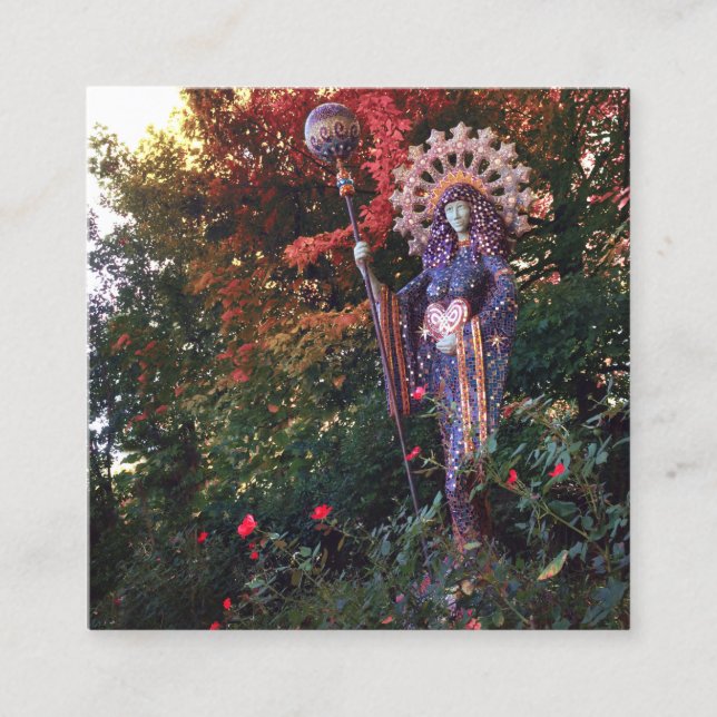 guddess aza i Eureka vår Fyrkantigt Visitkort (Framsida)