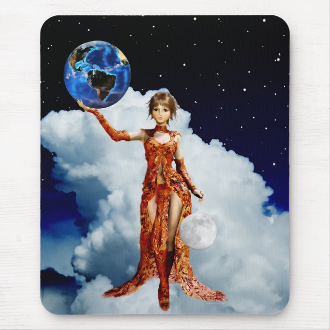 Guddess för Universe Mousepad Musmatta (Framsidan)