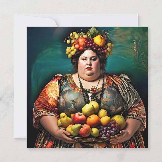 "Guddess gudinna" Colorful Porträtt (Framsida)