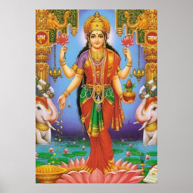 guddess-Lakshmi Poster (Framsidan)
