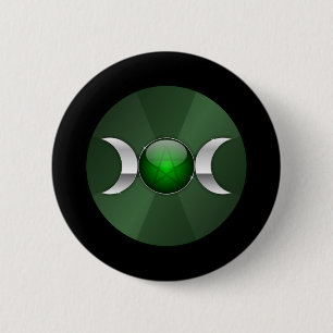 guddess måne symbol knapp