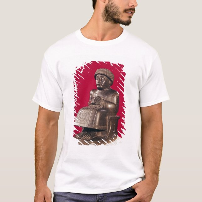 Gudea Prince av Lagash som är hängiven till Tröja (Framsida)