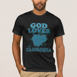 Guden älskar Cambodja Tröja