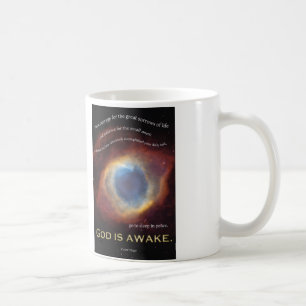 Guden är den vakna muggen kaffemugg