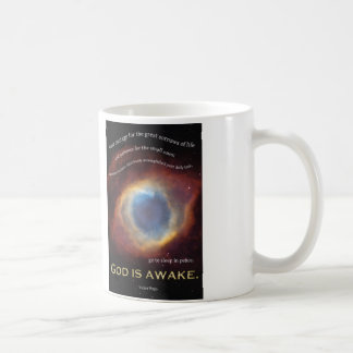 Guden är den vakna muggen kaffemugg