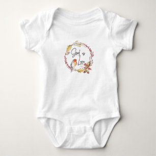 Guden är kärlek - andlig och religiösan - babye t shirt