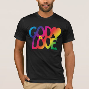 Guden är kärlek (suppleanten) t-shirt
