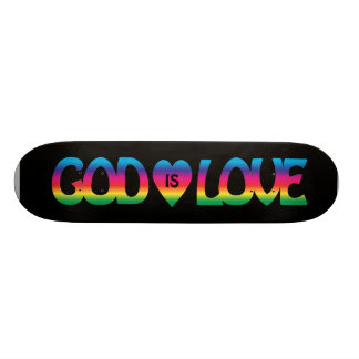 Guden är kärlekskateboarden old school skateboard bräda 21,6 cm