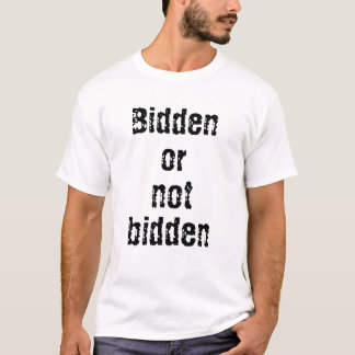 GUDEN ÄR NÄRVARANDE TEE SHIRT