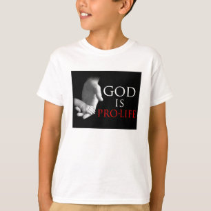 Guden är Pro-Liv T-shirt