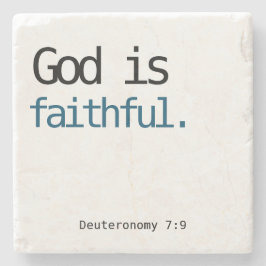 Guden är trogen stenunderlägg