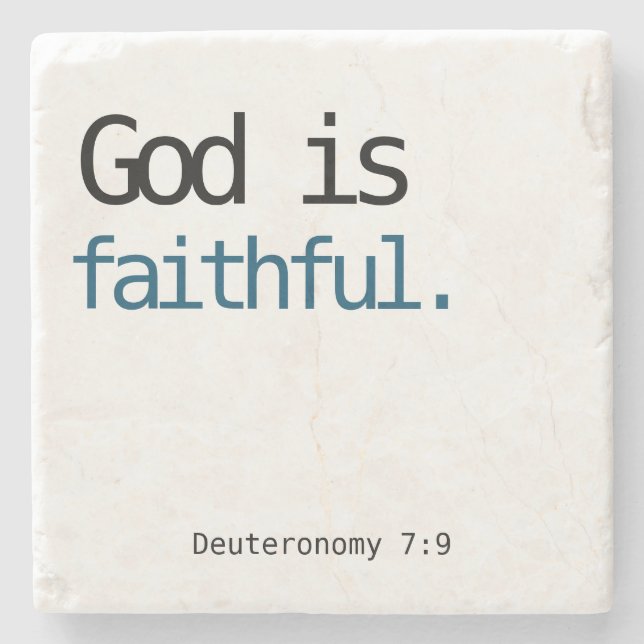 Guden är trogen stenunderlägg (Framsidan)