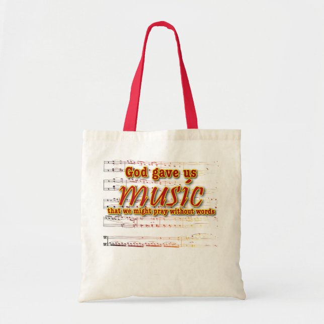 Guden gav oss musik tygkasse (Framsidan)