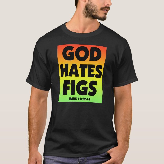 Guden hatar Figs - markera 11:12 - T-tröja 14 Tee Shirt (Framsida)