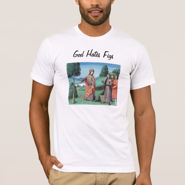Guden hatar Figs T-shirt (Framsida)