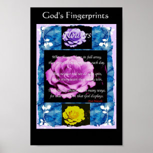 Guden identifierar med fingeravtryck poster