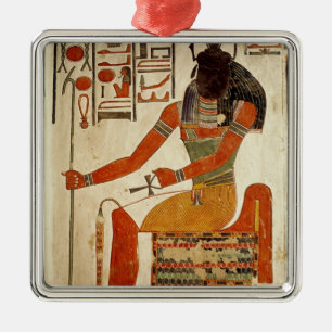 Guden, Khepri, från graven av Nefertari Julgransprydnad Metall