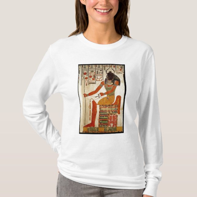 Guden, Khepri, från graven av Nefertari Tee Shirt (Framsida)