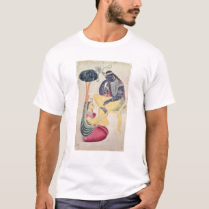 Guden Krishna med hans dödliga kärlek, Radha Tee Shirt