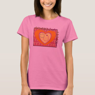 Guden kunde inte vara överallt HONOM SKAPADE T-shirt