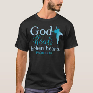 Guden läker bruten hjärtaPsalm34:18 T-shirt
