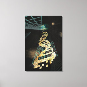 Guden leker inte tärning 2014 canvastryck