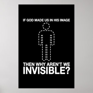 guden oss i hans att avbilda, varför är inte poster
